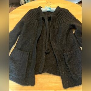 Wool & Mohair Women's Black Sweater